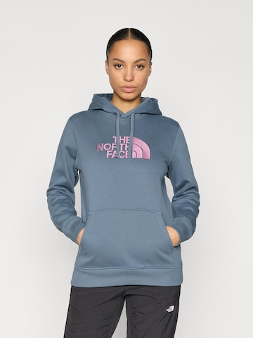 THE NORTH FACE Μπλούζα φούτερ 'DREW PEAK' σε γκρι: μπροστά