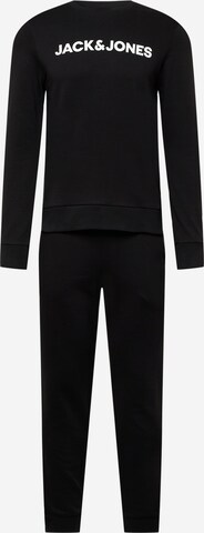 JACK & JONES Jogginganzug in Schwarz: predná strana