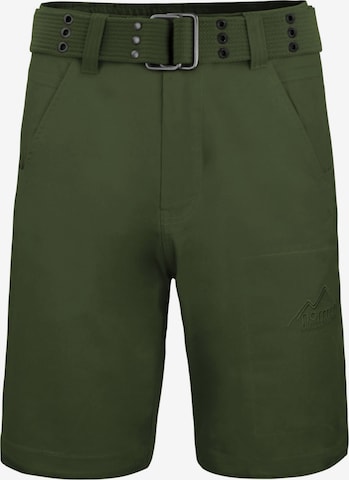 normani Regular Chino Pants 'Gobi' in Green: front