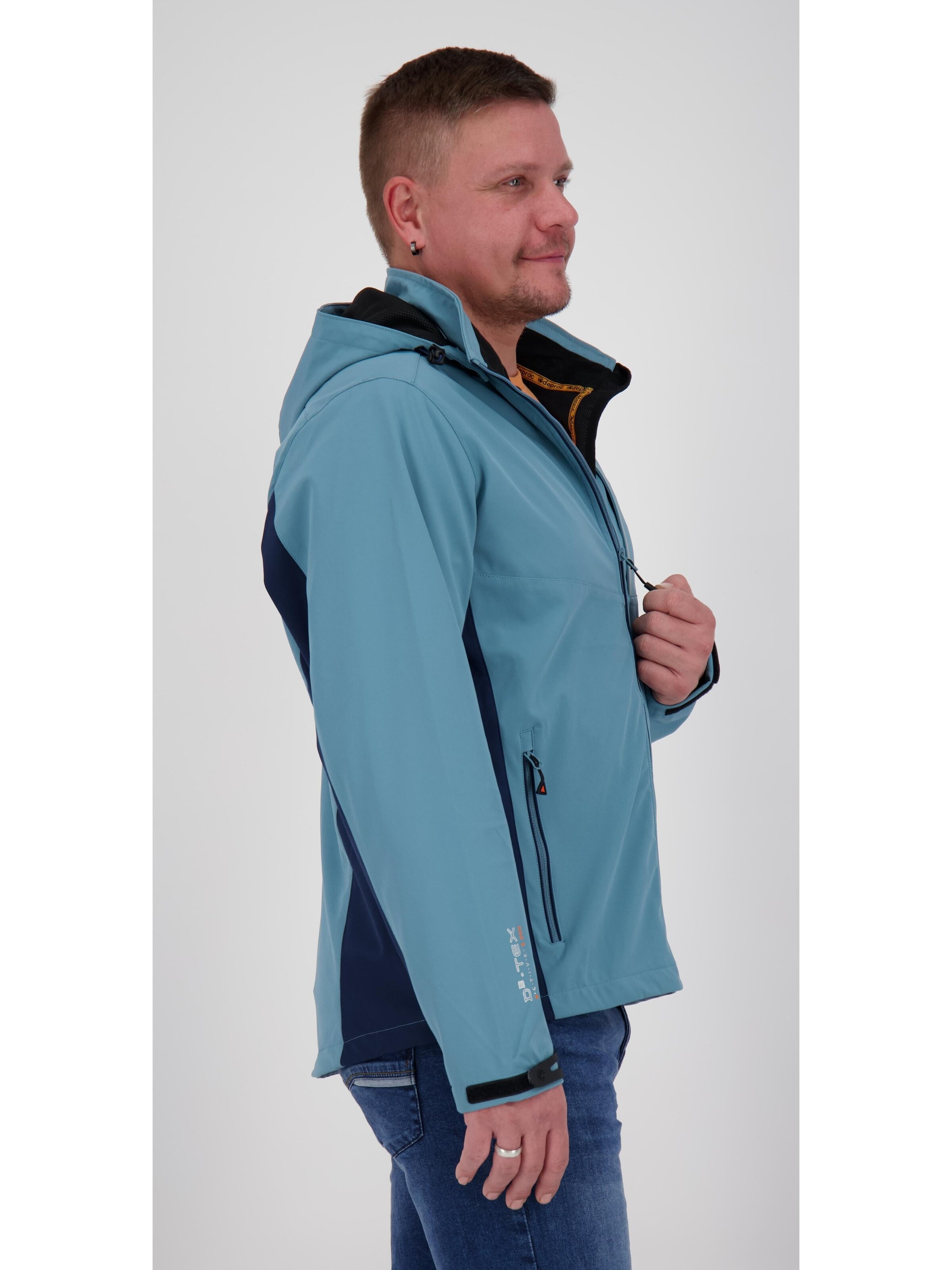 deproc Übergangsjacke 'NUNAVUT MEN'‌‌‌‌‌ in Blau