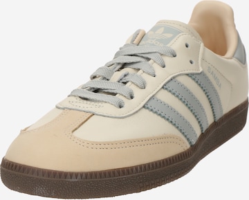 ADIDAS ORIGINALS Низкие кроссовки 'Samba' в Белый: спереди