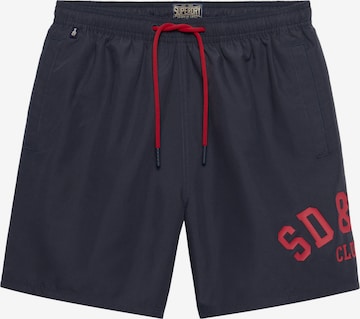 Superdry & Co Badeshorts i blå: forside
