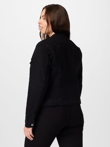 Vero Moda Curve Prehodna jakna 'Runa' | črna barva
