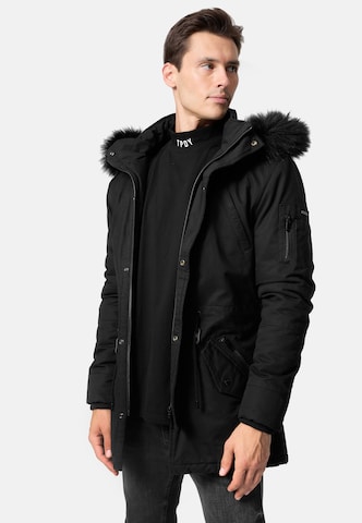 trueprodigy Winter Parka 'Julius' in Black