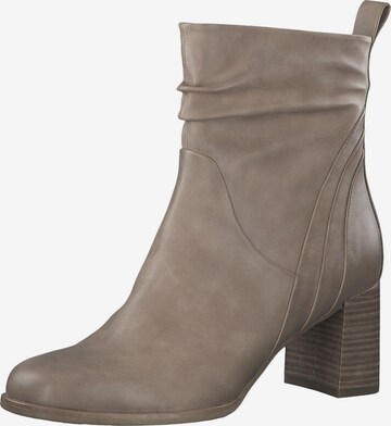 MARCO TOZZI Ankle Boots in Brown: front