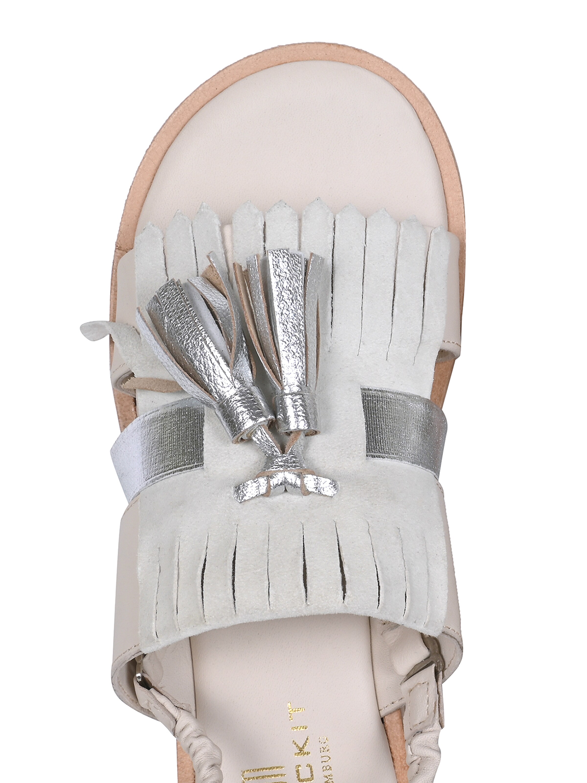 Crickit Strap Sandals ' ROJA ' in White