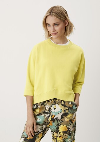 Sweat-shirt s.Oliver en jaune : devant