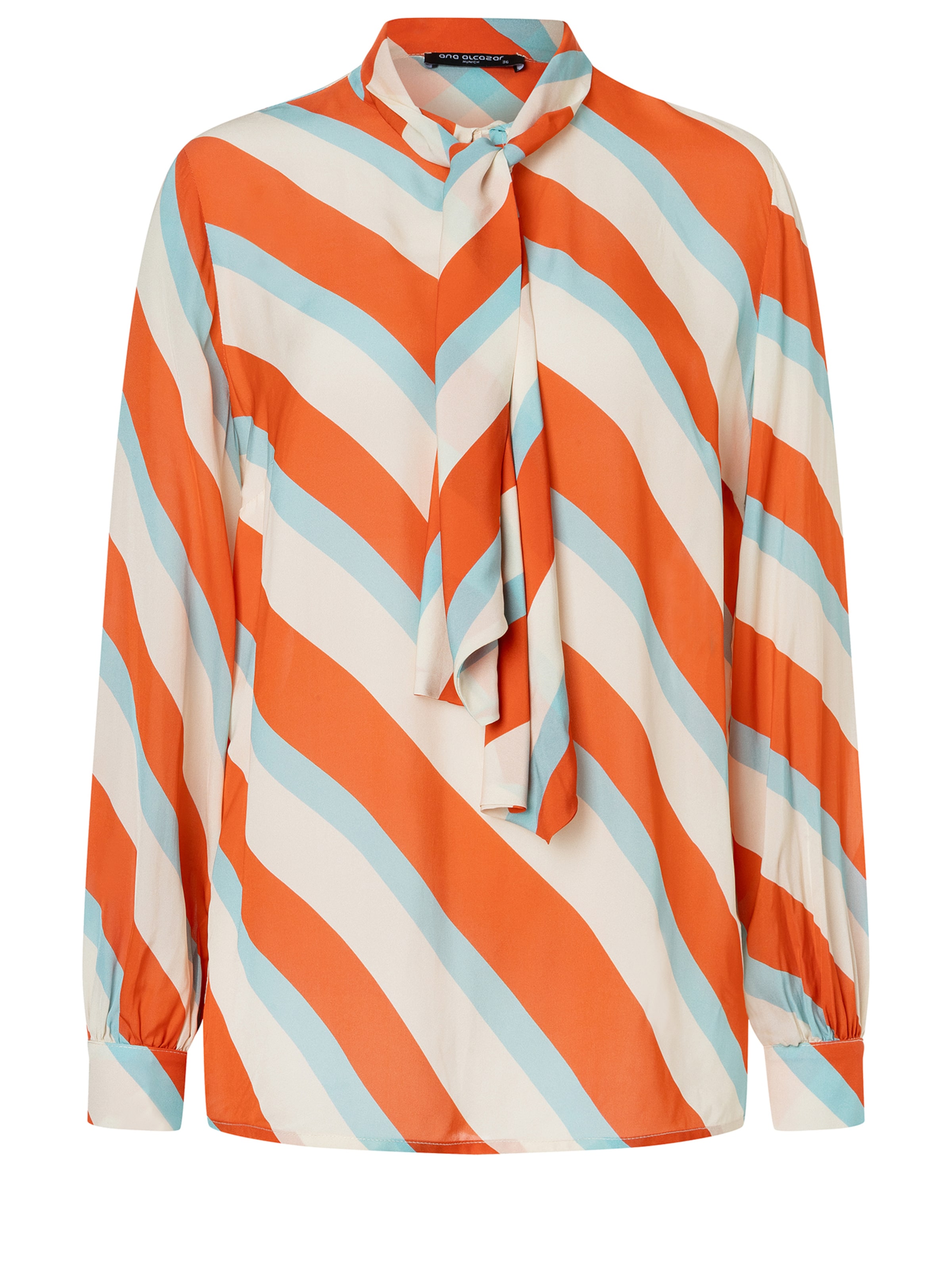 Ana Alcazar Bluse 'Zedana' in Orange: Vorderseite