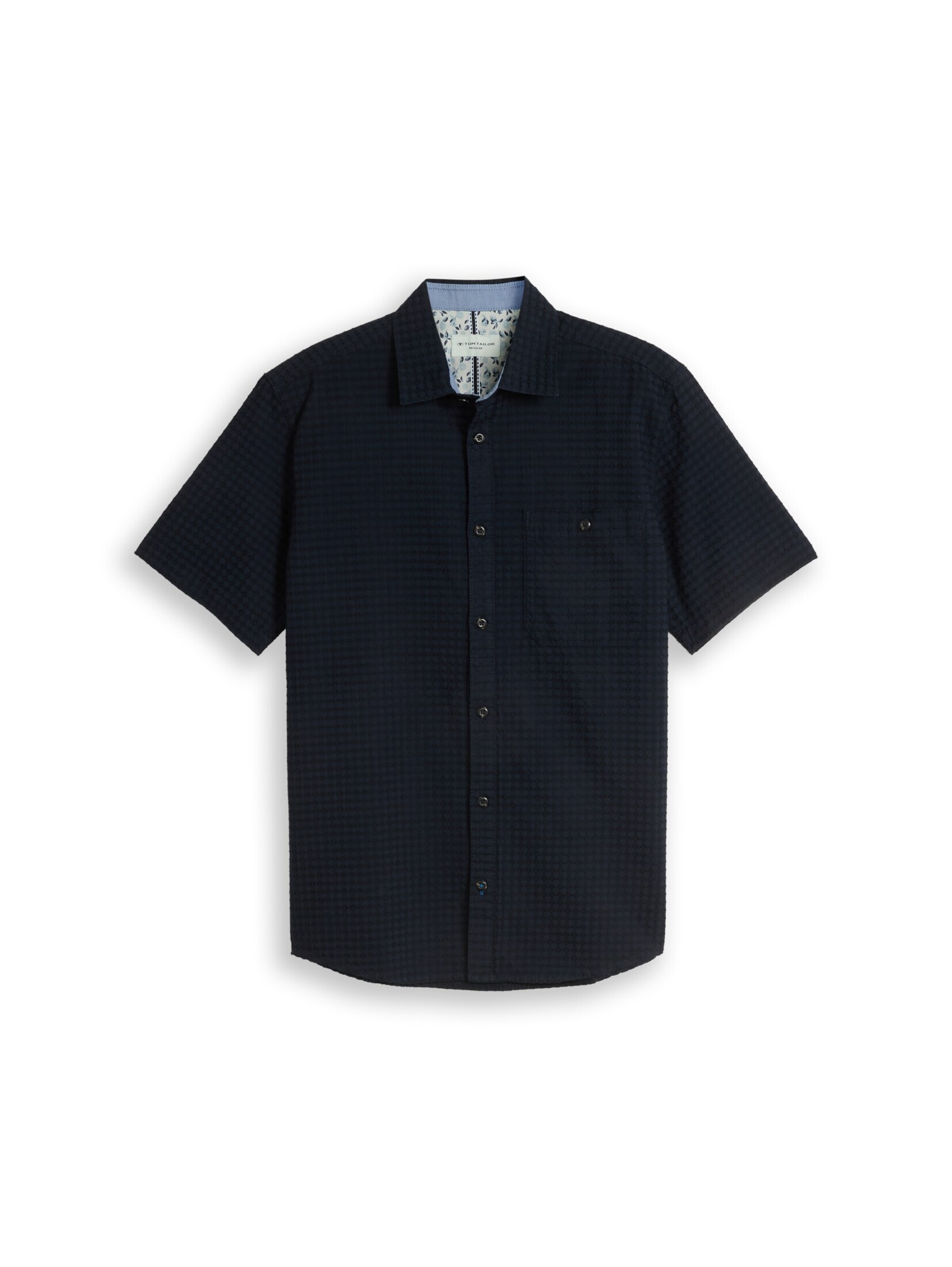 TOM TAILOR Regular fit Overhemd in Blauw: voorkant