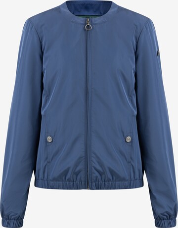 DreiMaster Maritim Between-season jacket in Blue: front