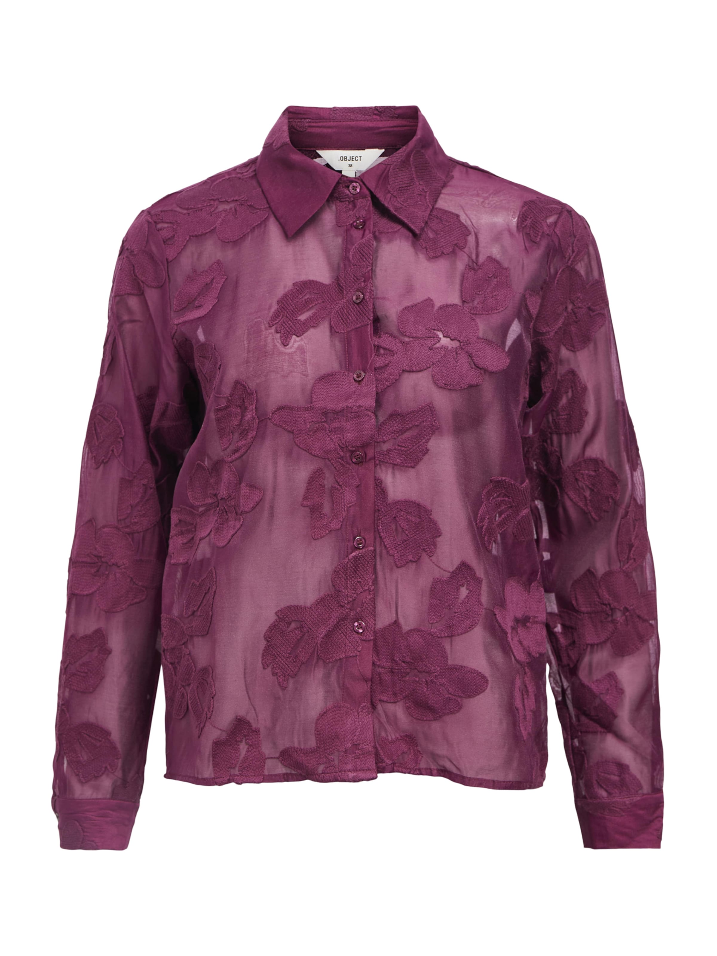 OBJECT Blouse 'OBJTYLA' in Lila: voorkant