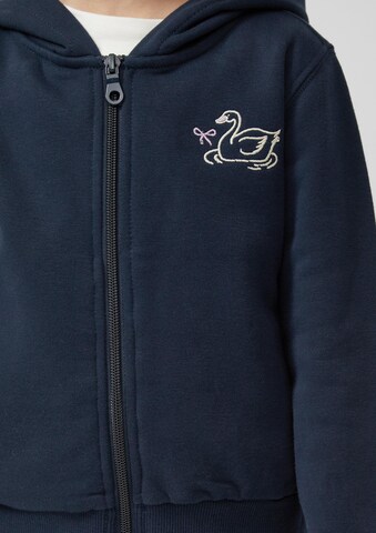 Veste de survêtement s.Oliver en bleu