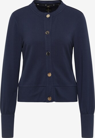 DreiMaster Klassik Knit Cardigan in Blue: front