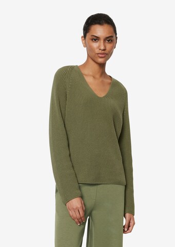 Pull-over Marc O'Polo en vert : devant