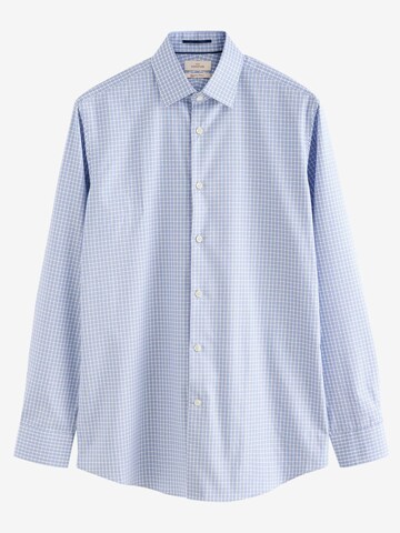 Next Button Up Shirt in Blue: front