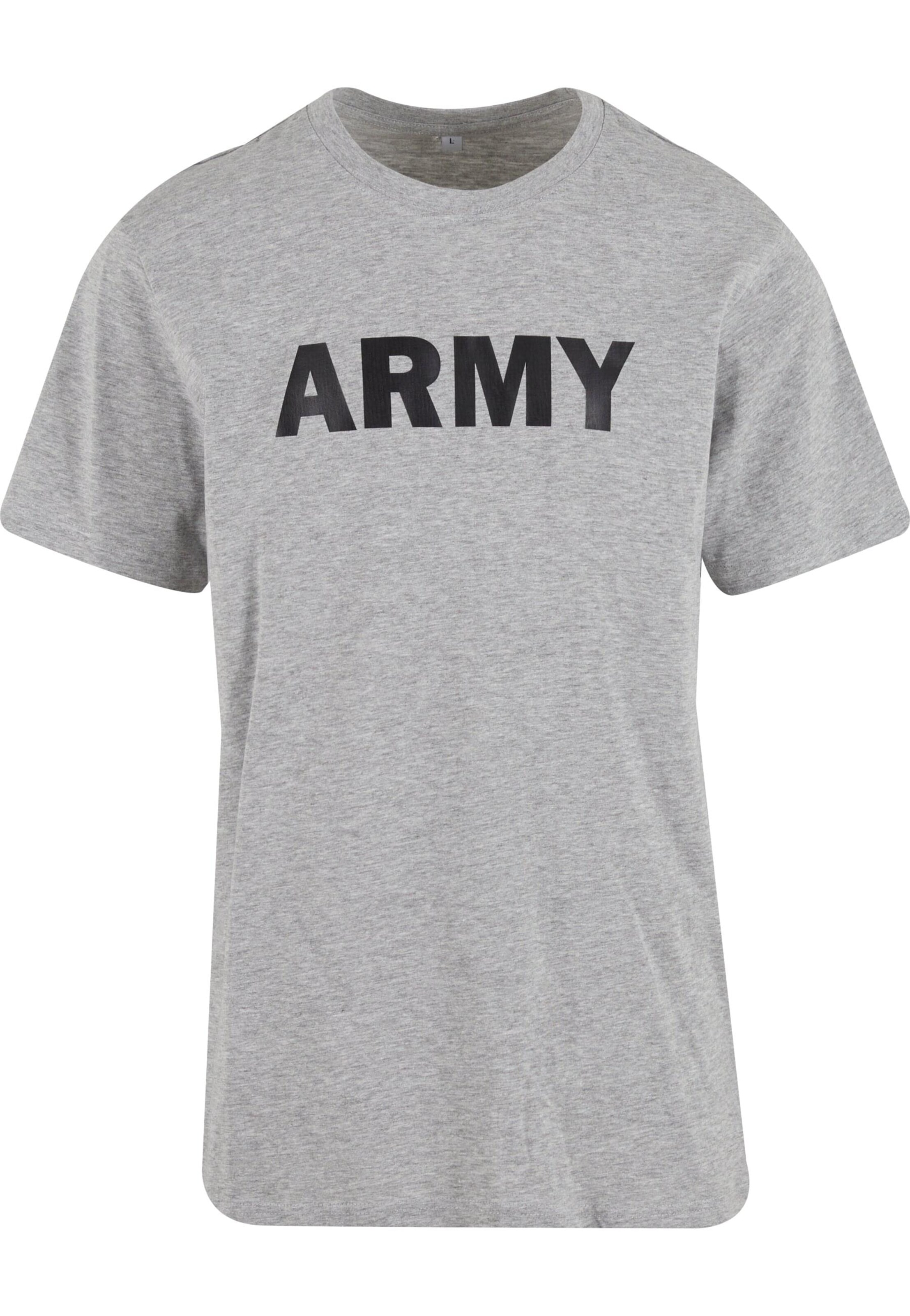 T-Shirt 'Army' Brandit en gris : devant