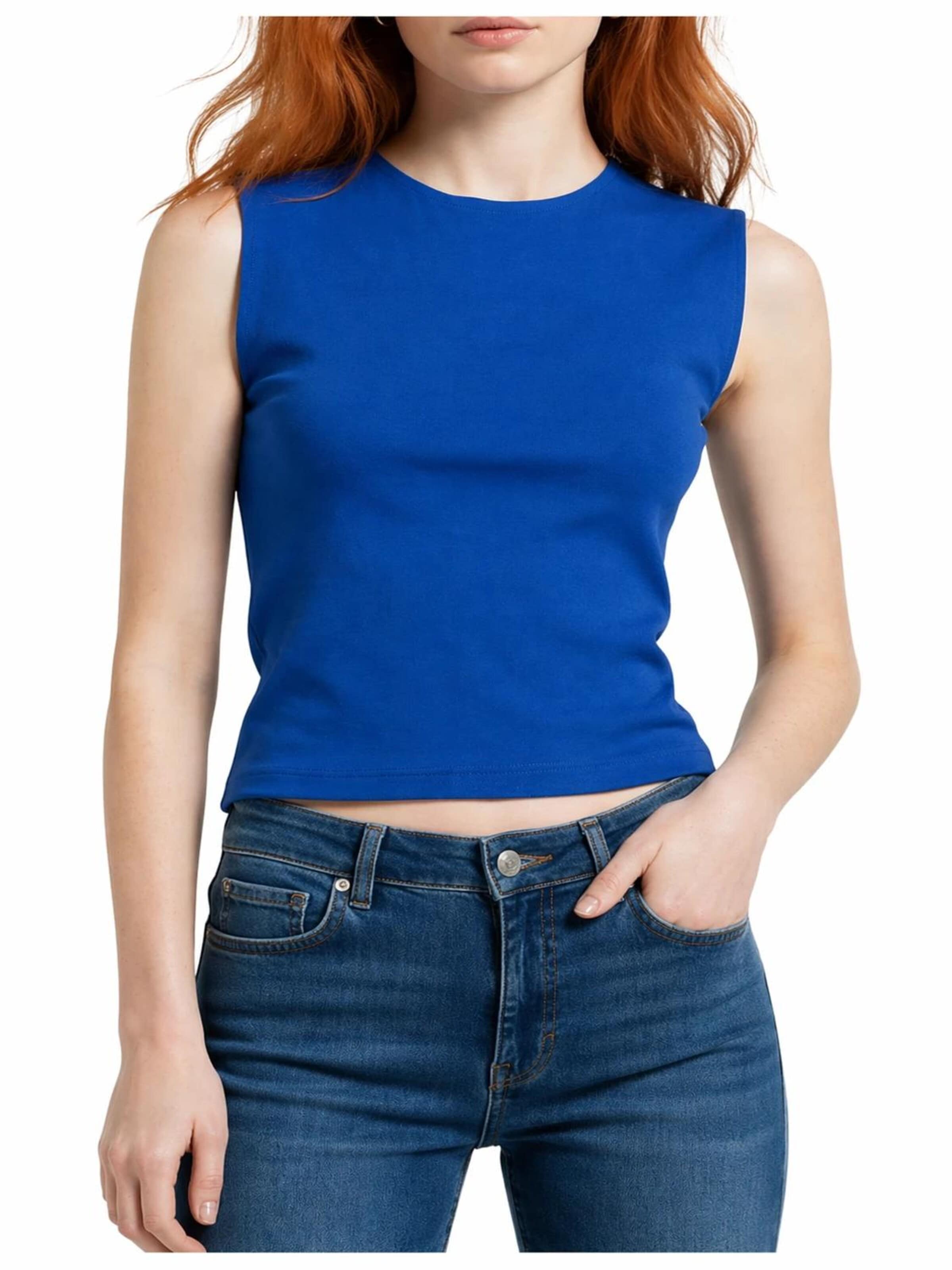Alexa Dash Top in Blue