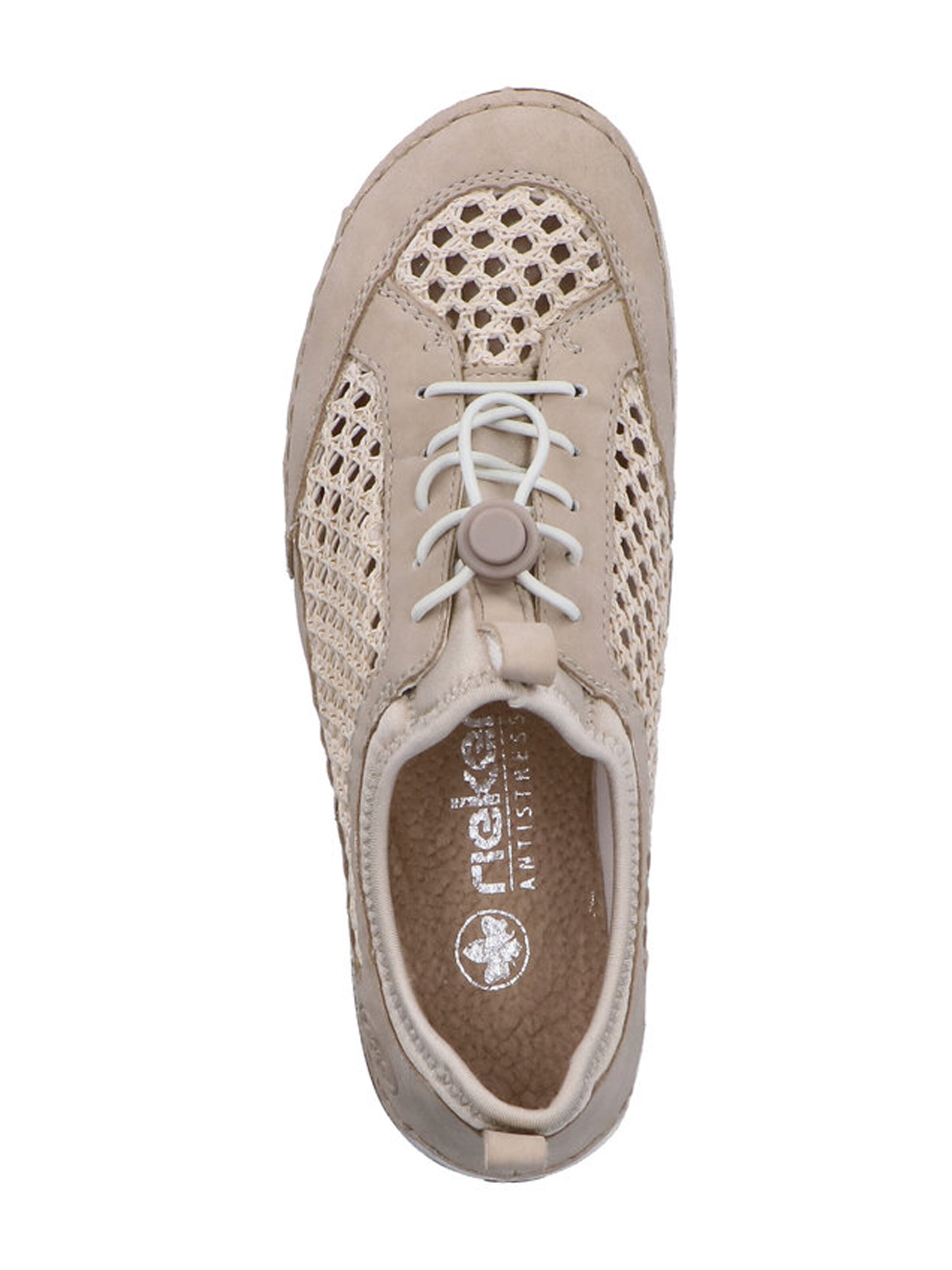 Scarpa stringata sportiva di Rieker in beige
