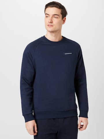 PEAK PERFORMANCE Sportsweatshirt in Blau: predná strana