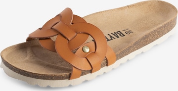 Bayton - Zapatos abiertos 'Topaze' en marrón: frente