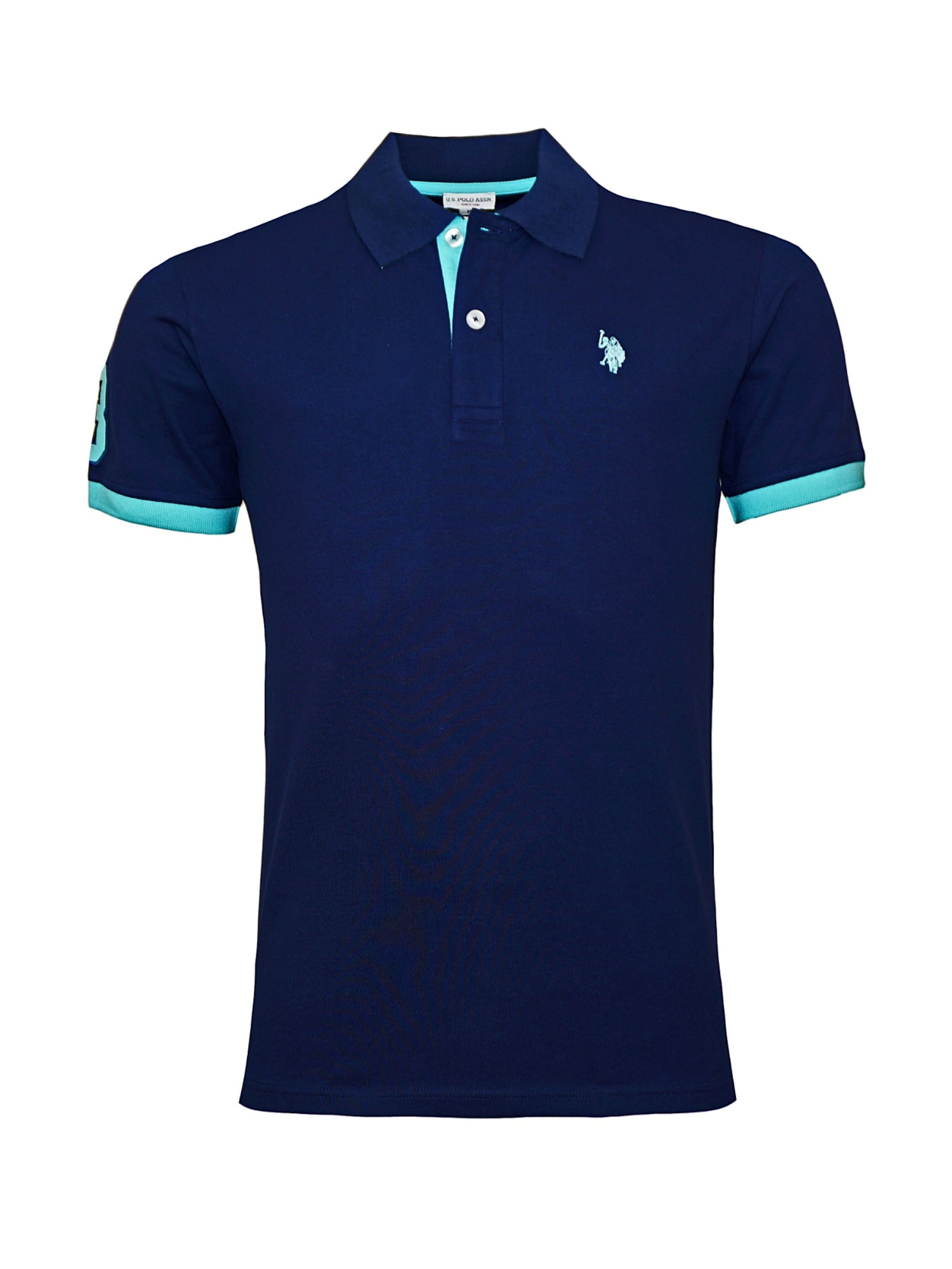 T-Shirt 'Big DBH no 3' U.S. POLO ASSN. en bleu : devant