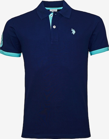 T-Shirt 'Big DBH no 3' U.S. POLO ASSN. en bleu : devant