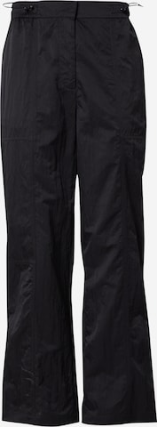 ABOUT YOU x Chiara Biasi Loose fit Pants 'Cleo' in Black: front