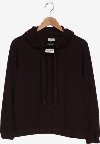 s.Oliver Sweatshirt & Zip-Up Hoodie in XL in Brown: front