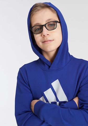 ADIDAS SPORTSWEAR Športna majica 'Big Logo Essentials ' | modra barva