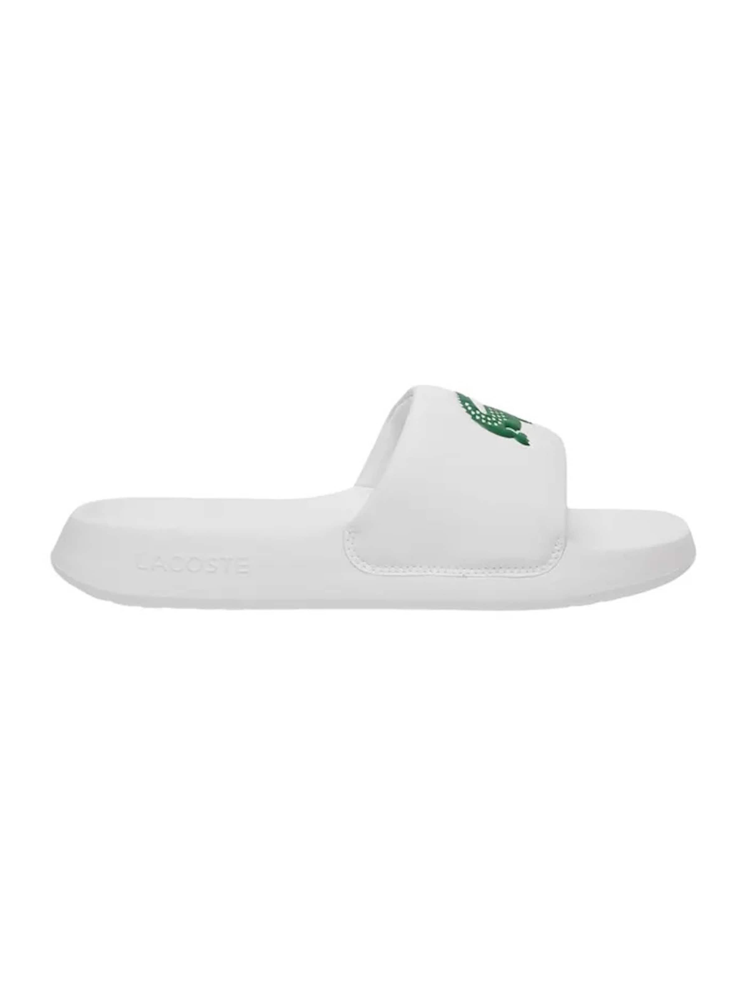 LACOSTE Mule 'Serve Slide 1.0' in White: front