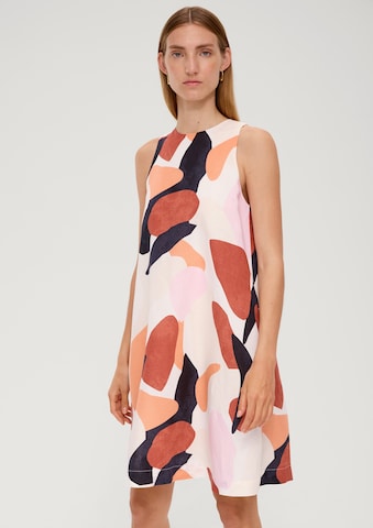 s.Oliver BLACK LABEL Jurk in Beige: voorkant