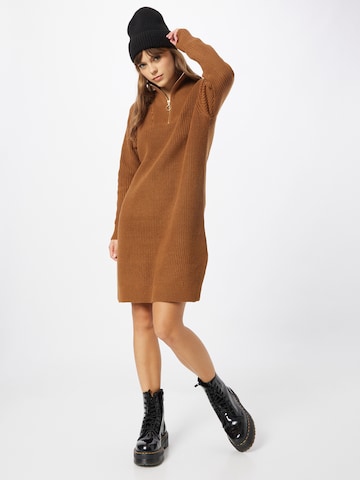 Kaffe Knitted dress 'Lioa' in Brown