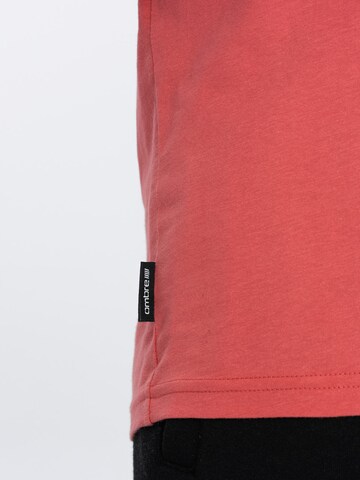 T-Shirt Ombre en rose