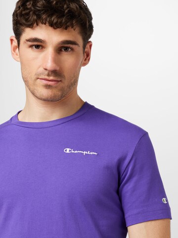 T-Shirt Champion Authentic Athletic Apparel en violet