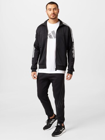 ADIDAS SPORTSWEARTapered Sportske hlače 'Future Icons 3-Stripes' - crna boja