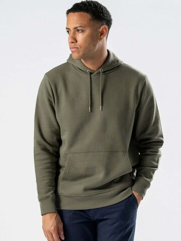 TEESHOPPEN Sweater ' Sweatshirt Hoodie ' in Green