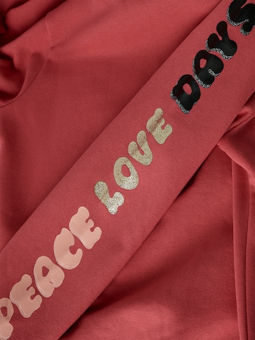 NAME IT Sweatshirt 'NKFLENA' in Red