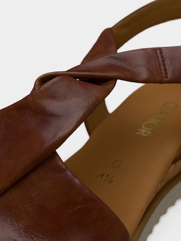 GABOR Sandále - Béžová