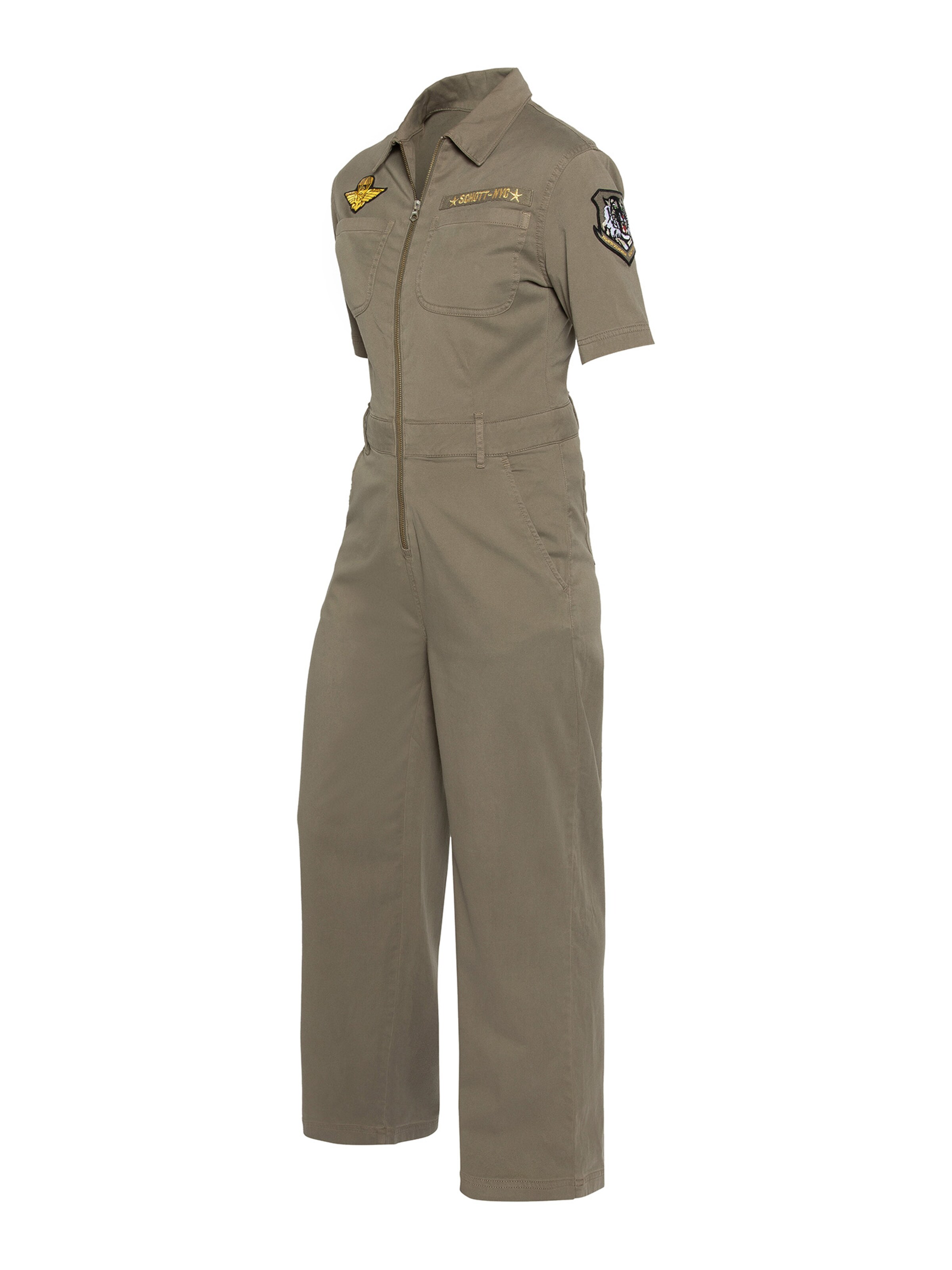 Schott NYC Jumpsuit in Green