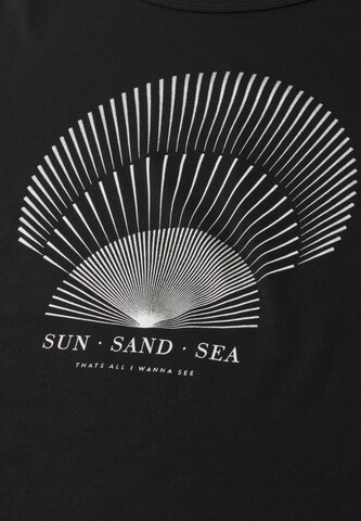 STREET ONE Shirt in Black