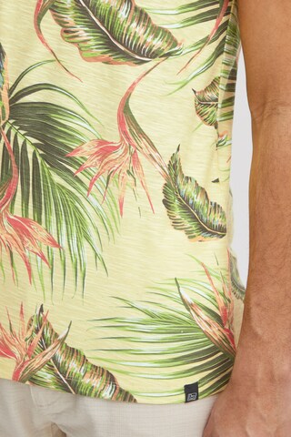 BLEND - Camiseta 'Tromas' en amarillo
