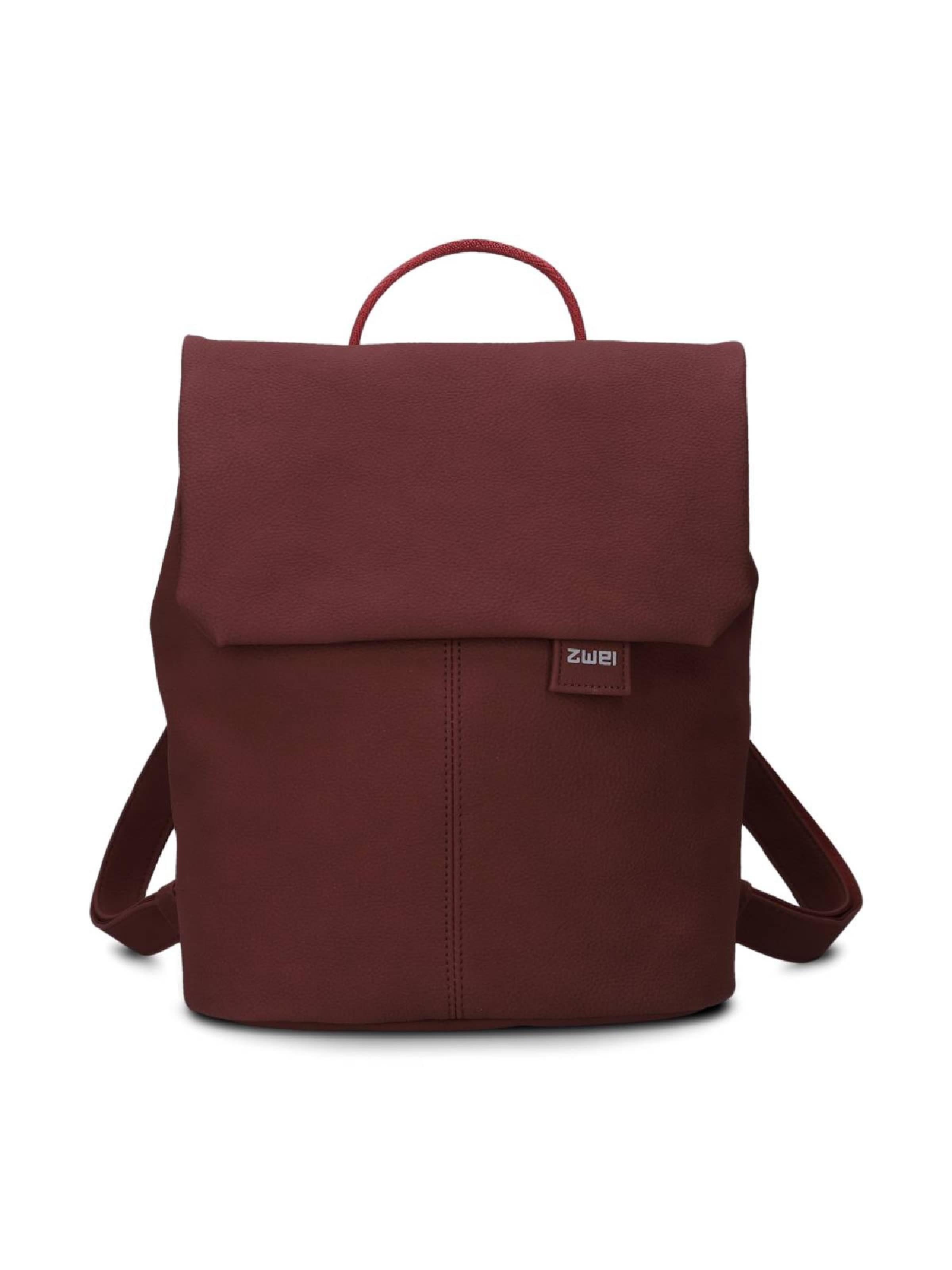 ZWEI Backpack 'MADEMOISELLE.M MR8' in Red: front