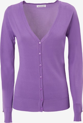 Cardigan Influencer en violet : devant