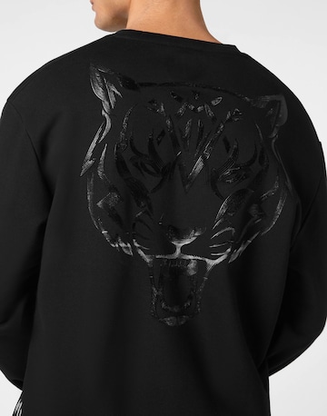 Plein Sport Sweatshirt 'Tiger' in Black