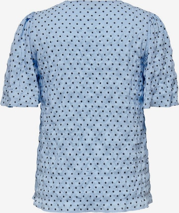 T-shirt ONLY Carmakoma en bleu