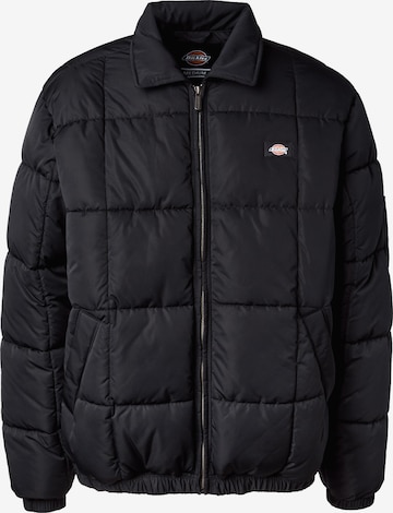 DICKIES Winter Jacket 'Eisenhower' in Black: front