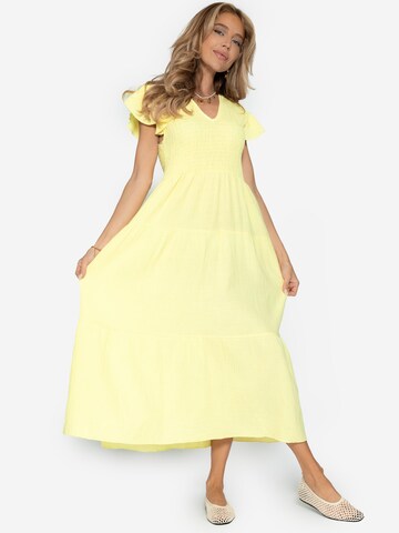 SASSYCLASSY Kleid‌‌‌‌‌ in Gelb