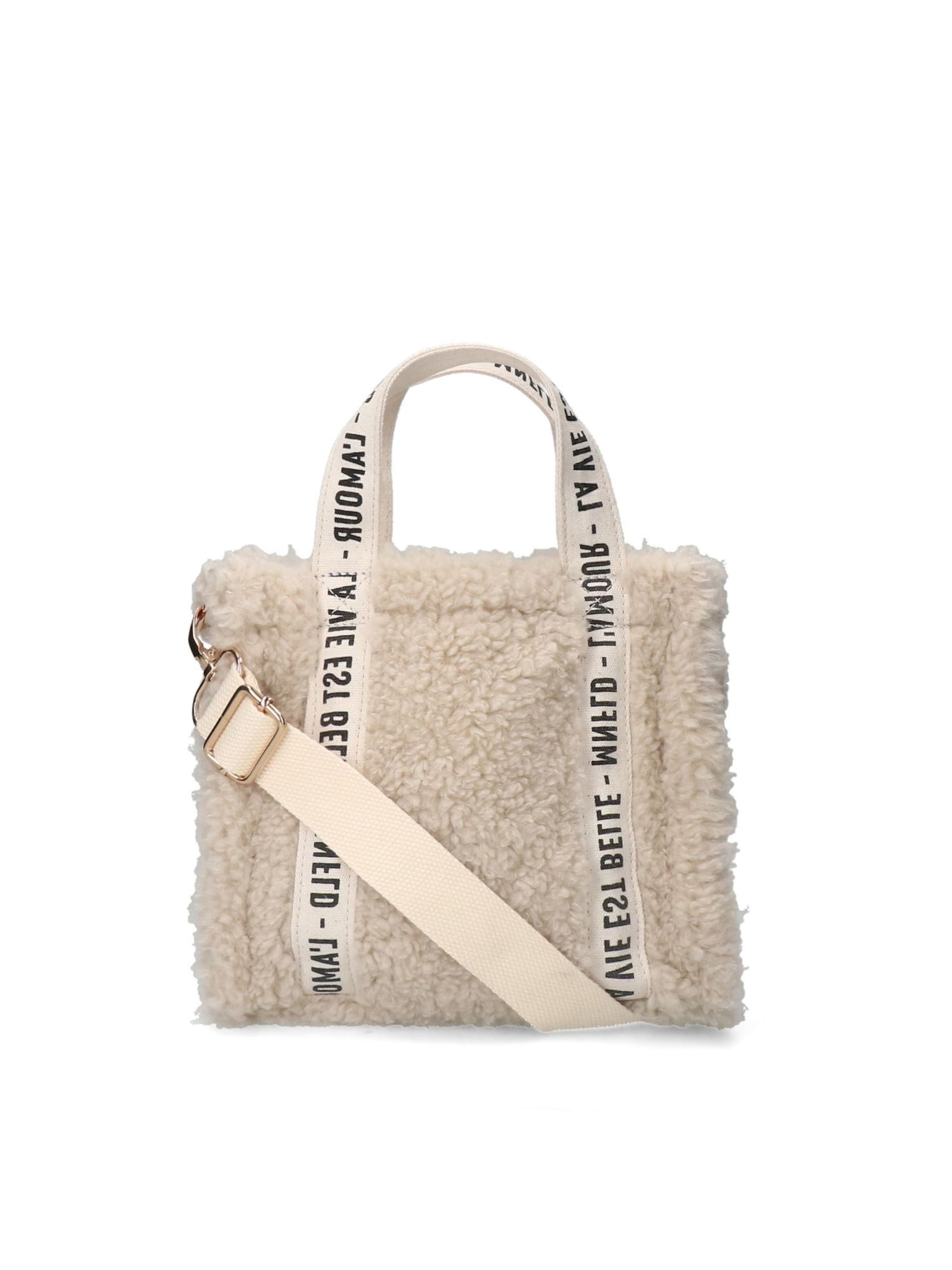 MANFIELD Handtasche in Beige: Vorderseite