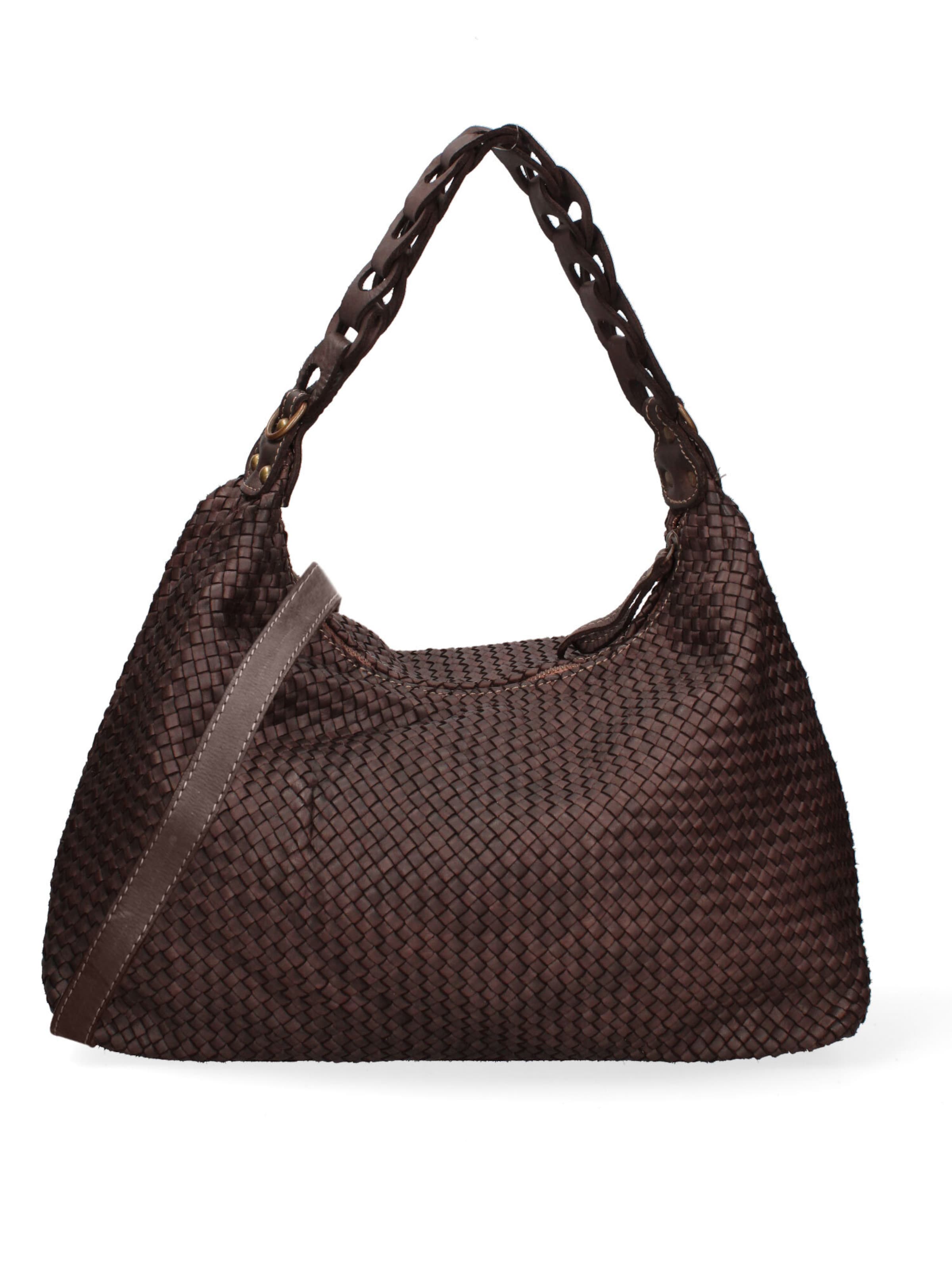 Gave Lux Schoudertas in Bruin: voorkant