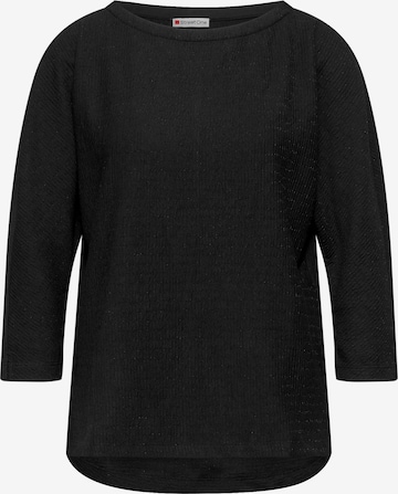 STREET ONE - Camiseta en negro: frente